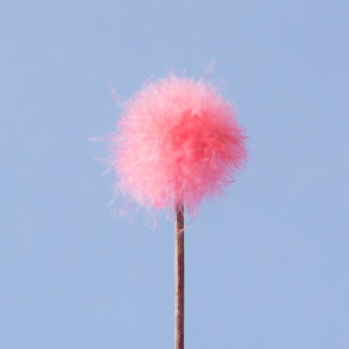 カラー梵天（ピンク）